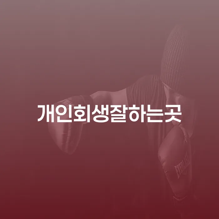 함안군 개인회생 재신청 빚갚는 방법 견적체크